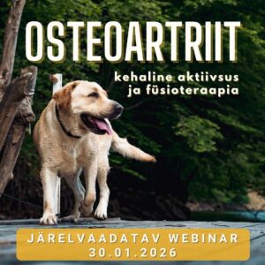 Osteoartiit: kehaline aktiivsus ja füsioteraapia (webinar)